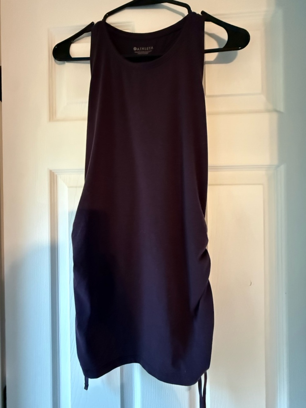 Athleta Deep Plum Drawstring Tank